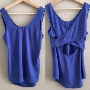Express blouse — blue